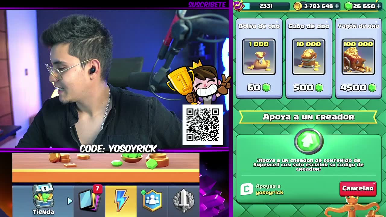 MAGO ELECTRICO HÉROE + GIGANTE… - yosoyricklive VOD on KICK