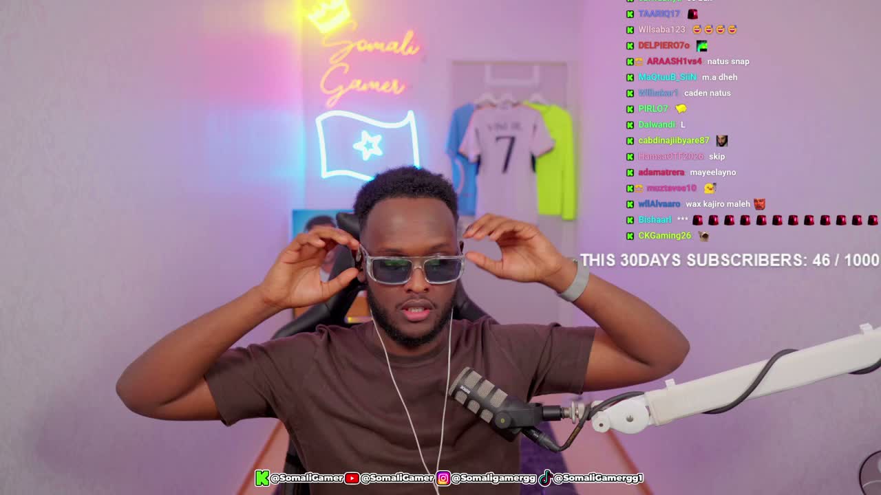 ⭐WELCOME BACK ASXABTA ⭐OMGLE TV ⭐… - SomaliGamer VOD on KICK