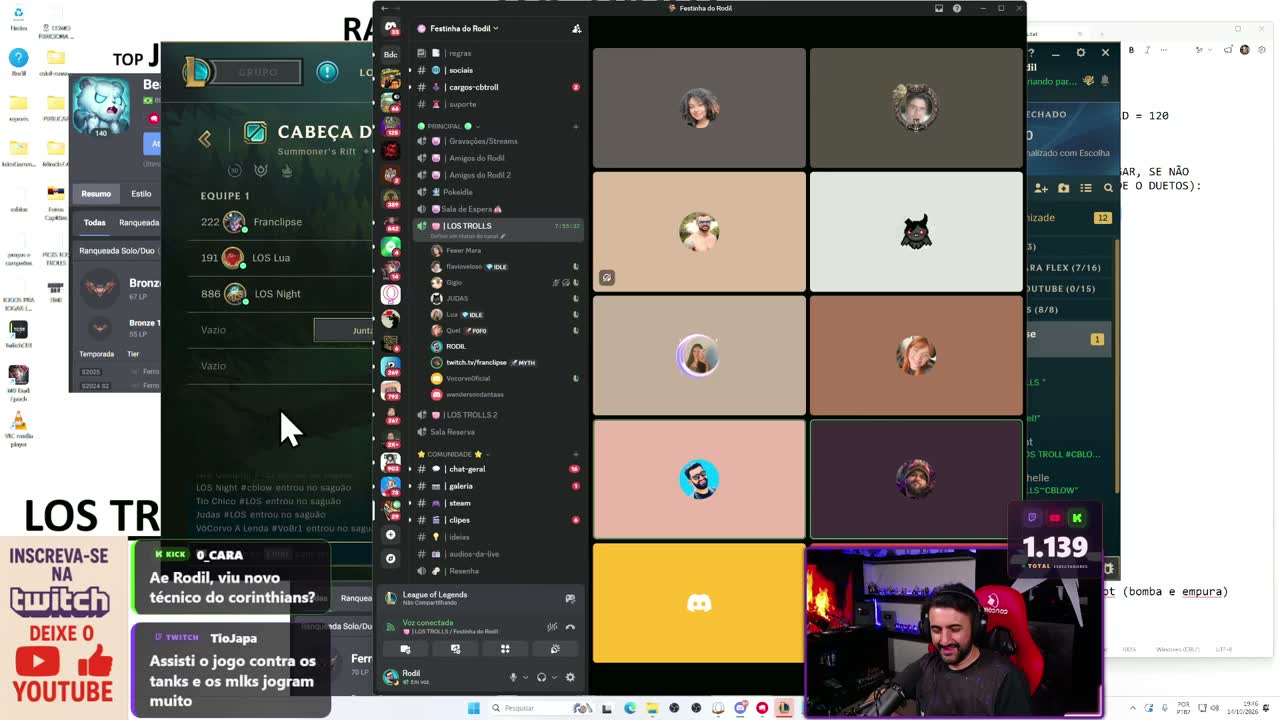 RODIL + 8 FERROS EM BUSCA DO TÍTULO DO… - Rodil VOD on KICK