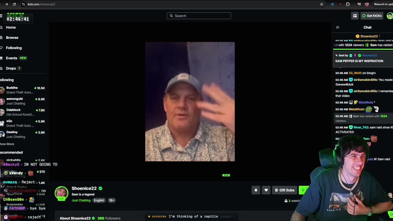 I'm a little obsessed | $submitclip $tts… - Sam VOD on KICK